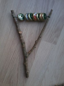 selbstgebastelte Rassel