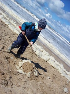in noordwijk am strand