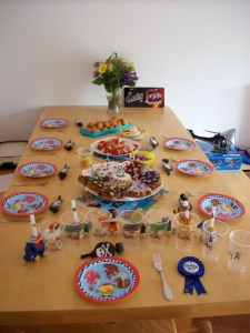 Tisch Kindergeburtstag